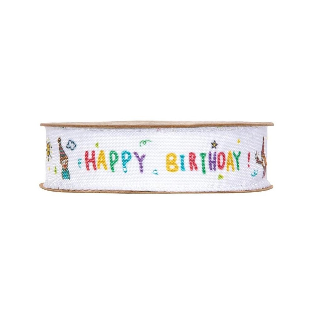 NASTRO HAPPY BIRTHDAY MM25X10MT